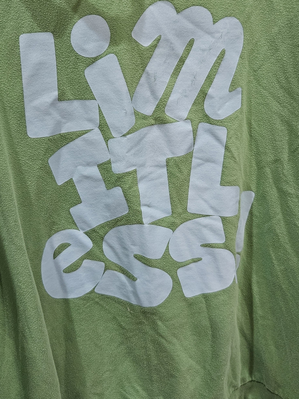 Target Lime Green Men's Graphic T-Shirt with White Print